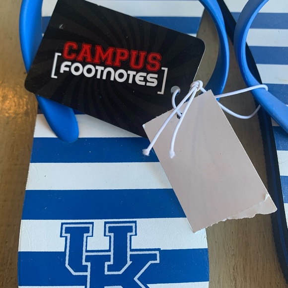 UNIVERSITY OF KY FLIP FLOPS Woman XL (10/11) NEW - Picture 3 of 5